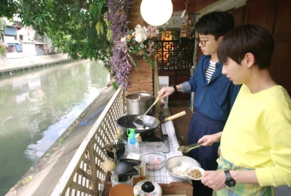 Кадр из дорамы Повар мечты