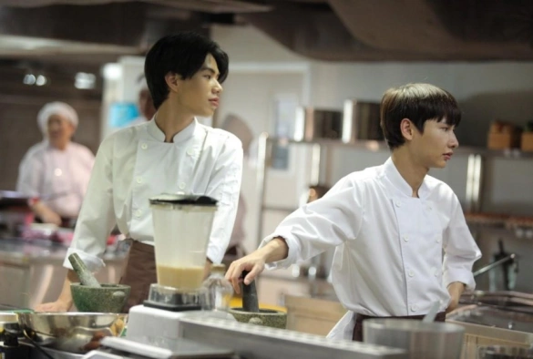 Кадр из дорамы Повар мечты