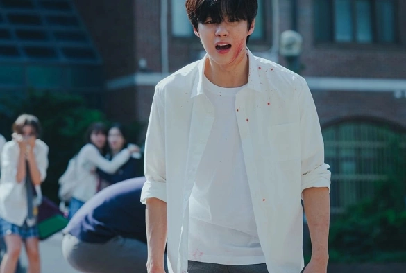 Кадр из дорамы Наступила ночь