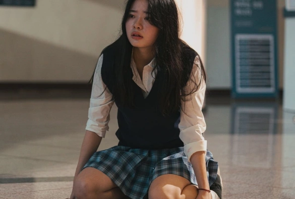 Кадр из дорамы Наступила ночь