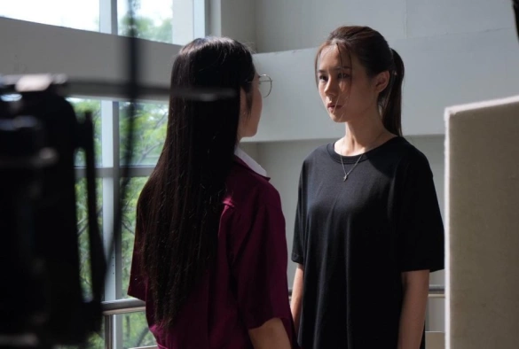 Кадр из дорамы Любовь старшей