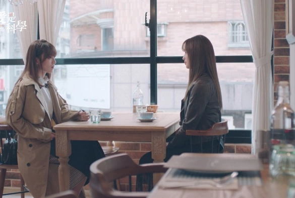 Кадр из дорамы Любовь — это наука?