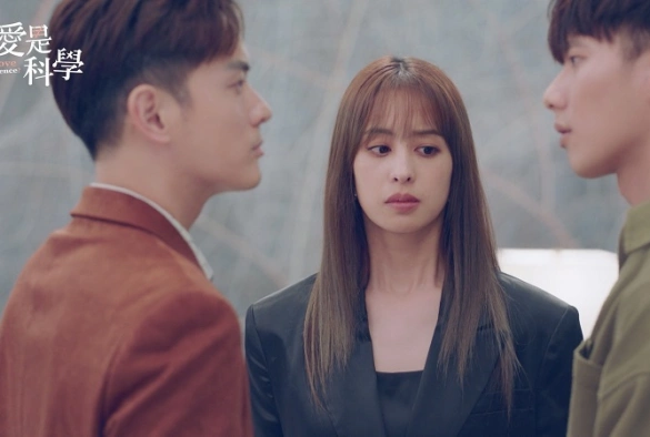 Кадр из дорамы Любовь — это наука?