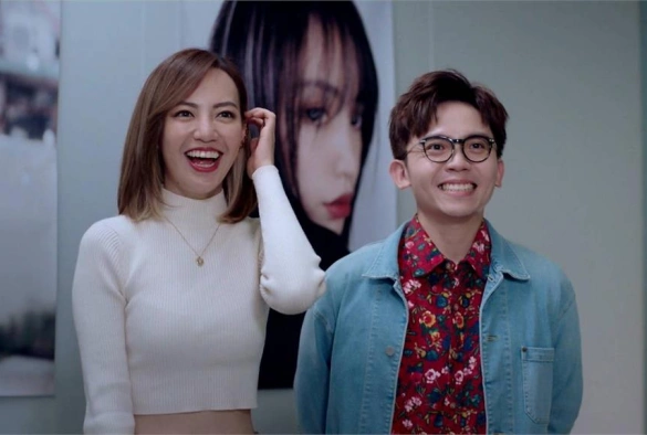 Кадр из дорамы Любовь — это наука?