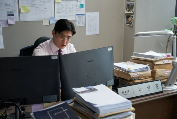 Кадр из дорамы 30 дней