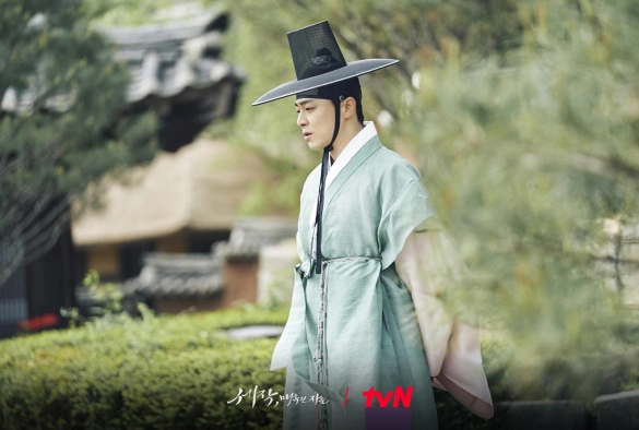 Кадр из дорамы Пленительный король