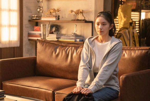 Кадр из дорамы Сошедшая с рельсов