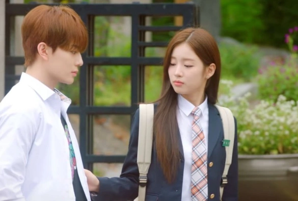 Кадр из дорамы Если ты просто щёлкнешь пальцами