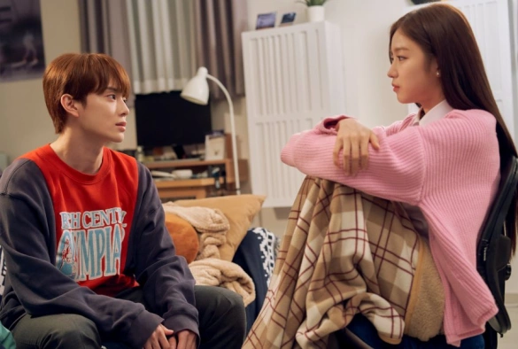 Кадр из дорамы Если ты просто щёлкнешь пальцами