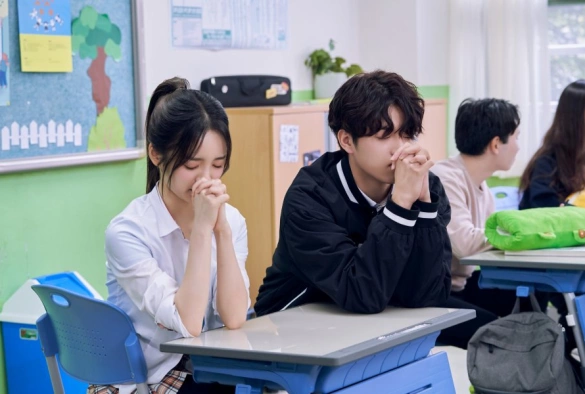 Кадр из дорамы Если ты просто щёлкнешь пальцами