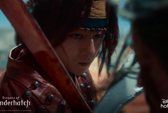 Кадр из дорамы Удивительный портал: Остров драконов