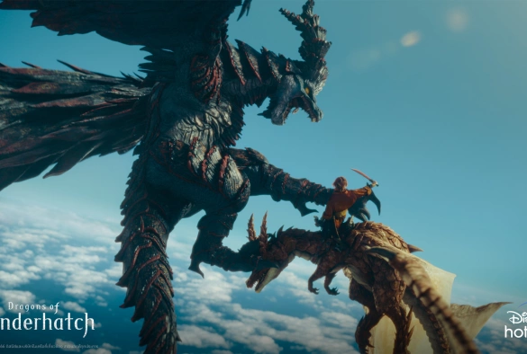 Кадр из дорамы Удивительный портал: Остров драконов