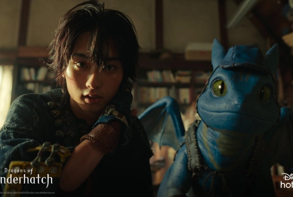 Кадр из дорамы Удивительный портал: Остров драконов