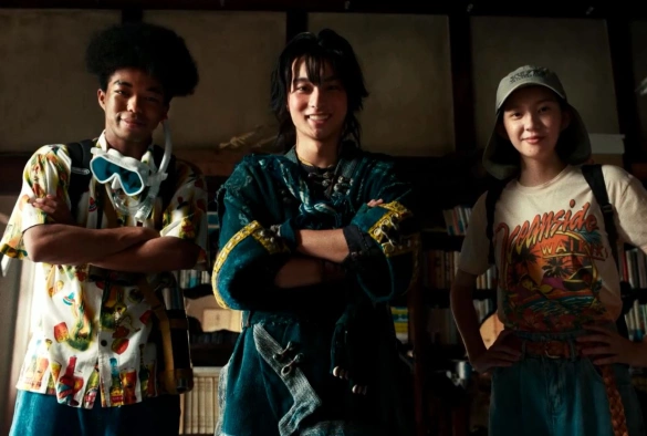 Кадр из дорамы Удивительный портал: Остров драконов