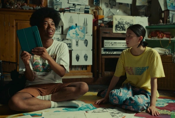 Кадр из дорамы Удивительный портал: Остров драконов