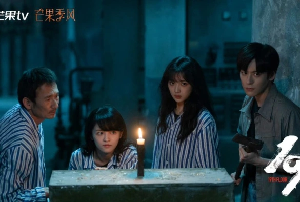 Кадр из дорамы 19 этаж