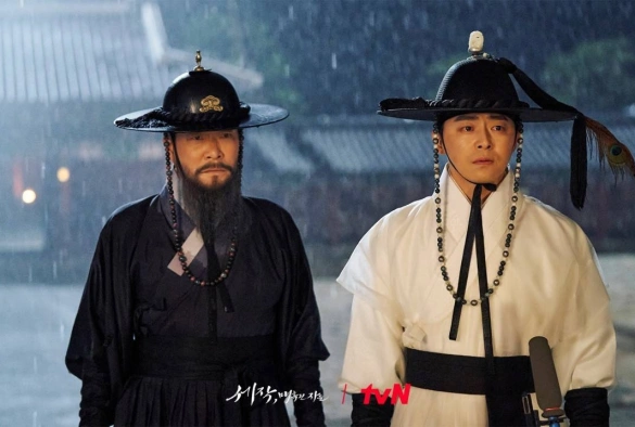 Кадр из дорамы Пленительный король