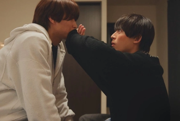 Кадр из дорамы Я стал главным персонажем драмы BL 1 сезон