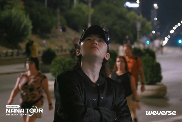 Кадр из дорамы НаНа-тур с Seventeen