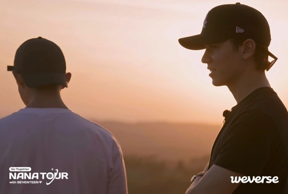 Кадр из дорамы НаНа-тур с Seventeen