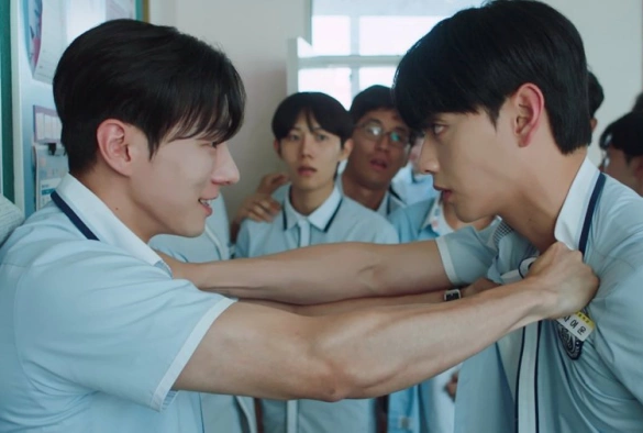 Кадр из дорамы Зона превосходства любви