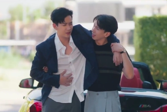 Кадр из дорамы Город звёзд