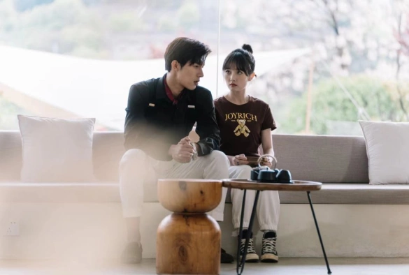 Кадр из дорамы Влюблён в тебя