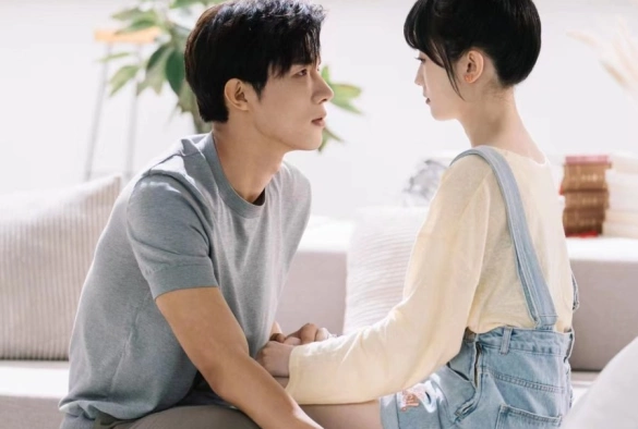 Кадр из дорамы Влюблён в тебя