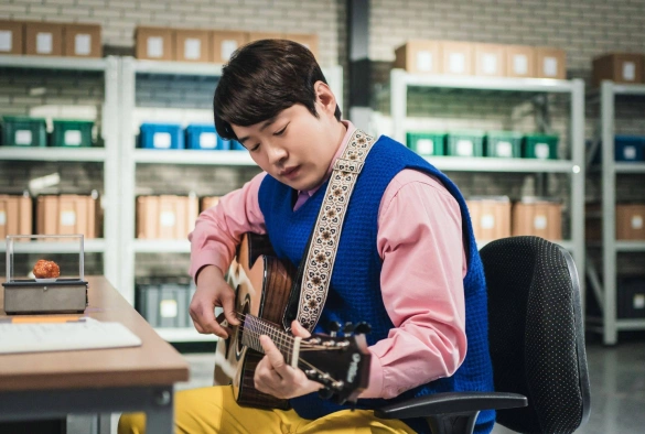 Кадр из дорамы Жареная курица