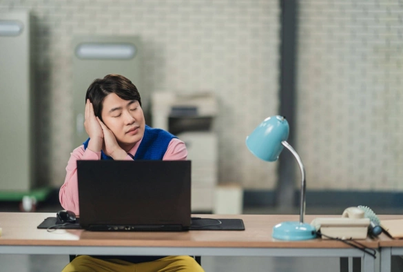 Кадр из дорамы Жареная курица