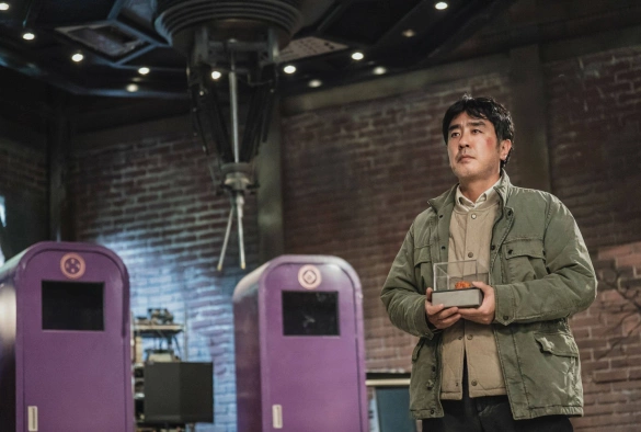 Кадр из дорамы Жареная курица