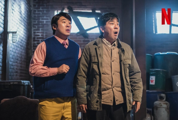 Кадр из дорамы Жареная курица