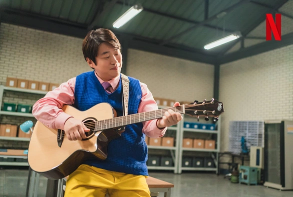 Кадр из дорамы Жареная курица