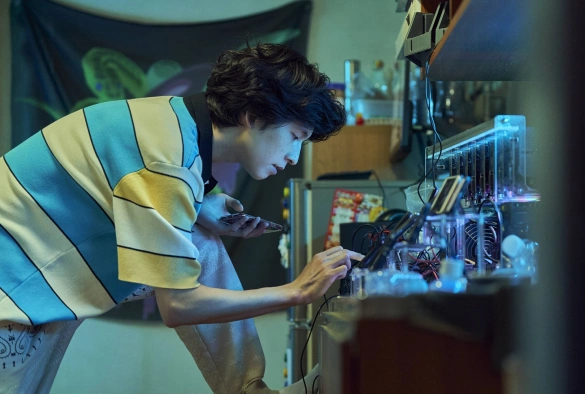 Кадр из дорамы Фабрика троллей