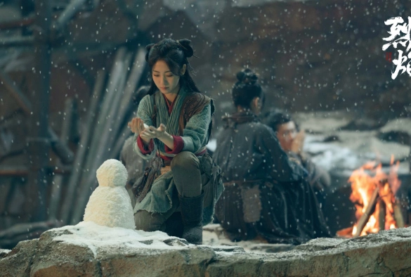 Кадр из дорамы У Гэн: Пламя ярости