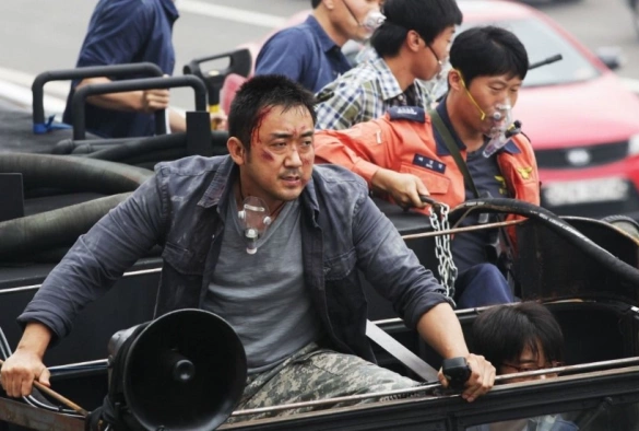 Кадр из дорамы Грипп/Вирус