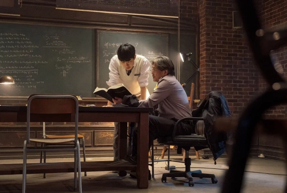 Кадр из дорамы Гений математики