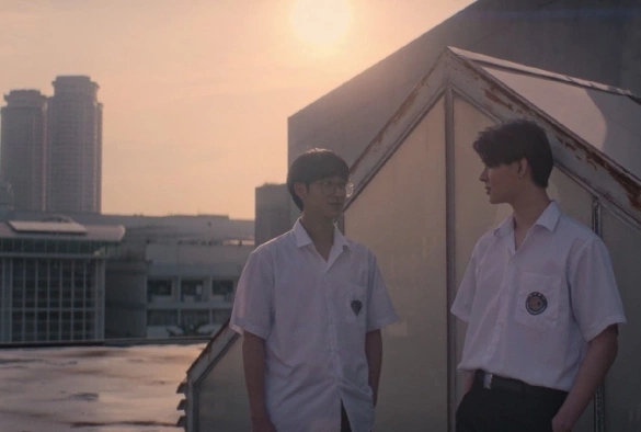 Кадр из дорамы Школьные истории