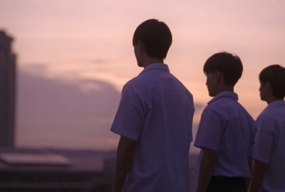 Кадр из дорамы Школьные истории