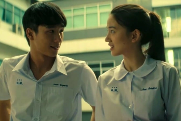 Кадр из дорамы Школьные истории