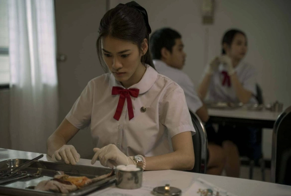 Кадр из дорамы Школьные истории