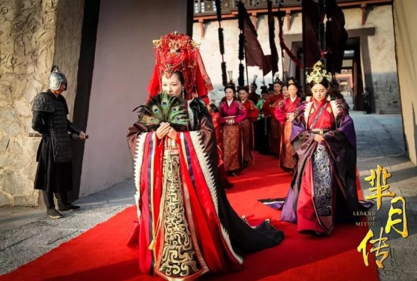 Кадр из дорамы Легенда о Ми Юэ