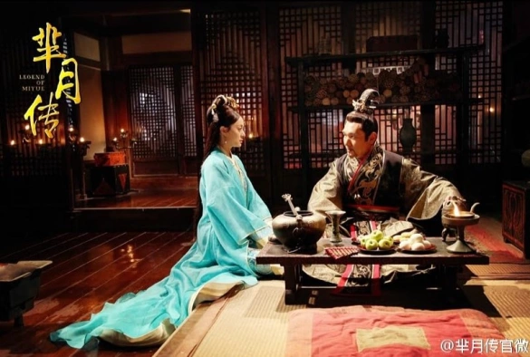 Кадр из дорамы Легенда о Ми Юэ