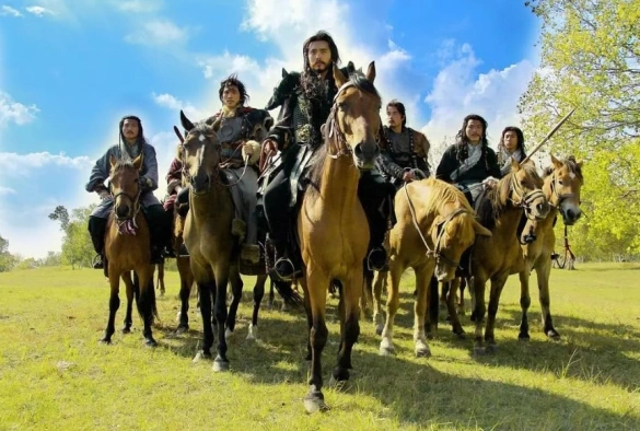 Кадр из дорамы Легенда о Ми Юэ