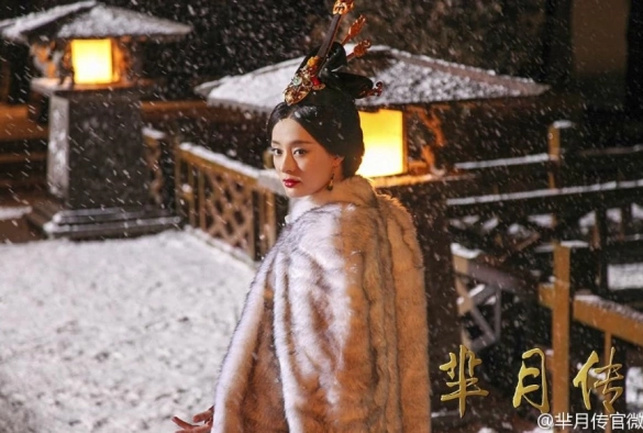 Кадр из дорамы Легенда о Ми Юэ