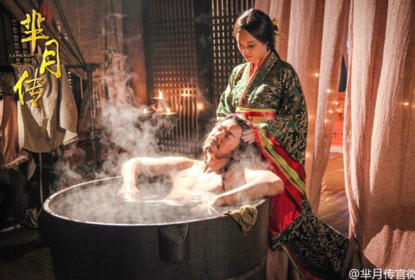 Кадр из дорамы Легенда о Ми Юэ