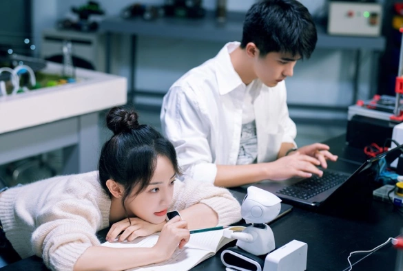 Кадр из дорамы Наука влюбляться