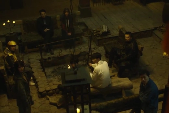 Кадр из дорамы Смертельная игра