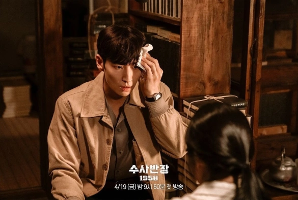 Кадр из дорамы Старший инспектор 1958