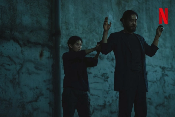 Кадр из дорамы Прощай, Земля